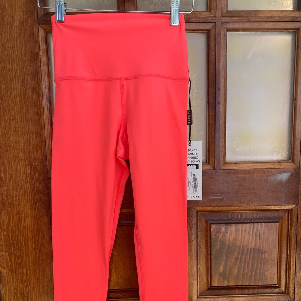 Glyder Pure Legging, Hot Coral, new w/tags
